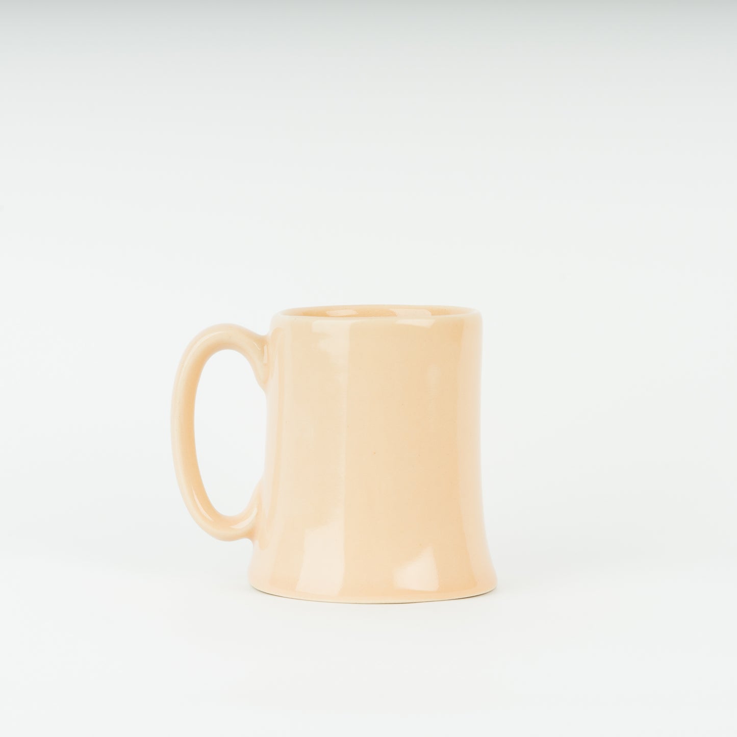 Handmade Woad Navy Blue Stoneware Half-Pint Tankard – Slip Cast Ceramic Mug with High Gloss Glaze – Sleek Traditional Pottery Beer and Tea Mug