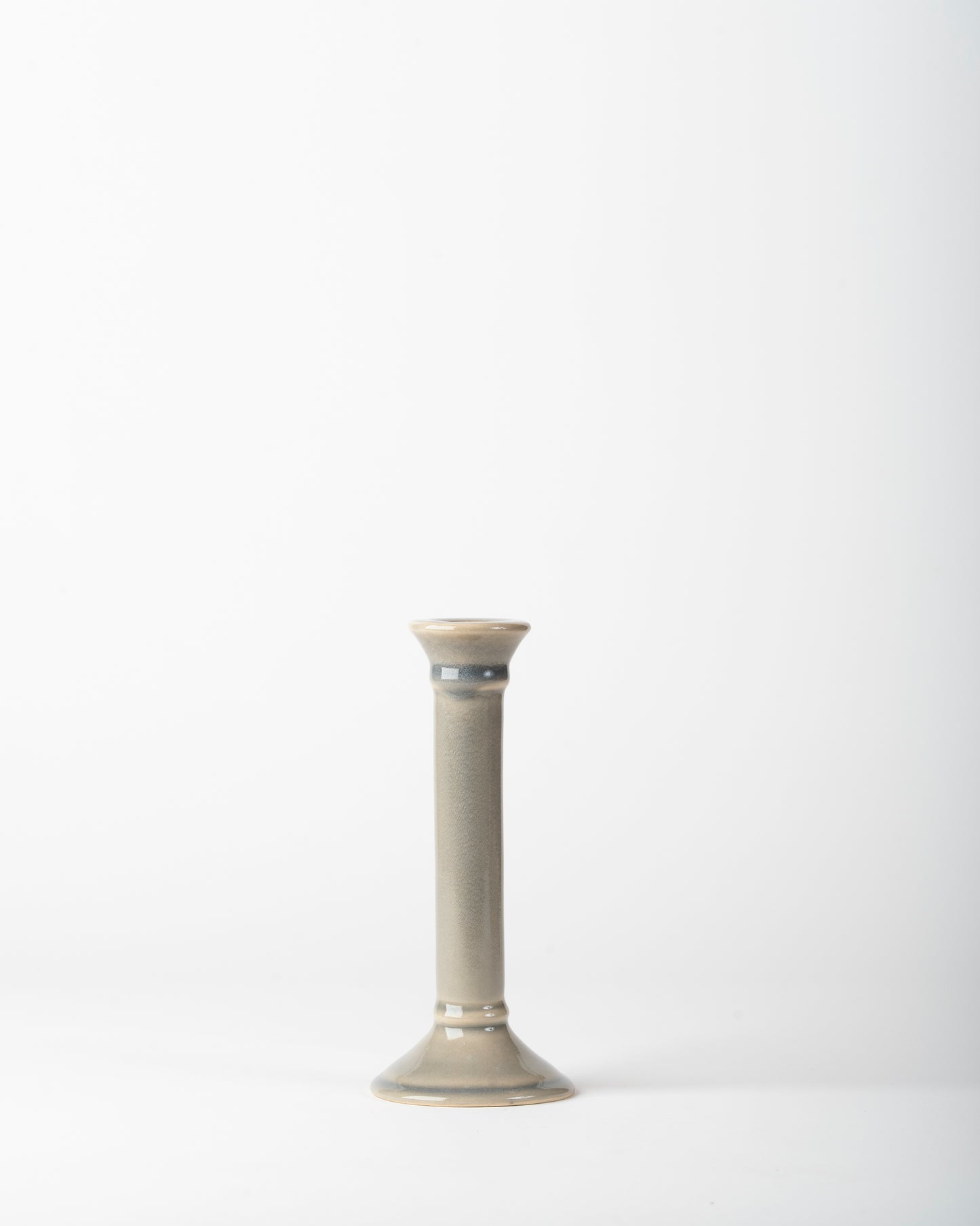 Handmade Soft Peony Pink Ceramic Taper Candle Holder – Elegant Home Décor