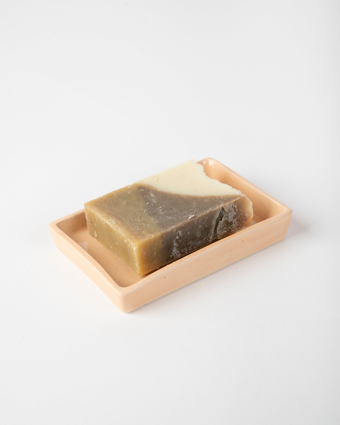Handmade Ceramic Soap Dish – Mustard Yellow Ochre Pottery Soap Holder – Modern Bathroom Décor