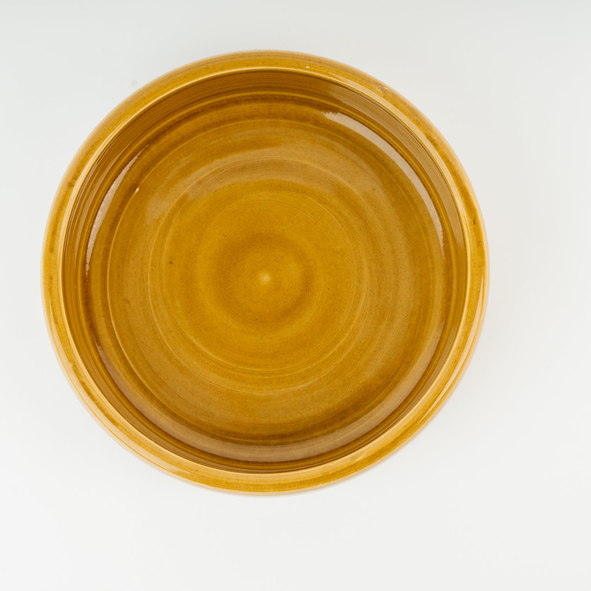 Ochre Cat or Small Dog Bowl image 1