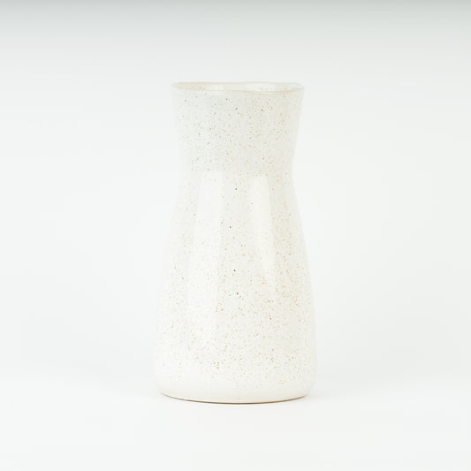 Speckled White Bouquet Vase image 0